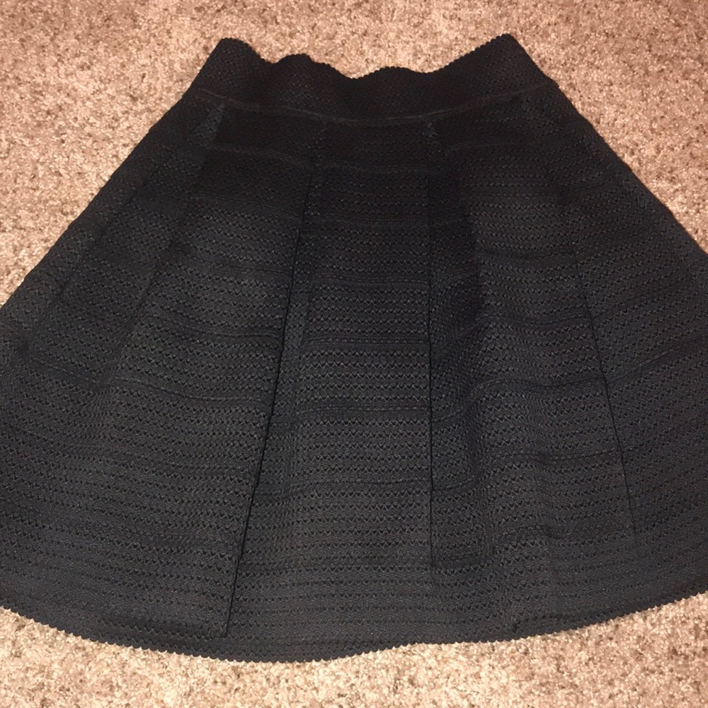 formal black skater skirt NWT!!